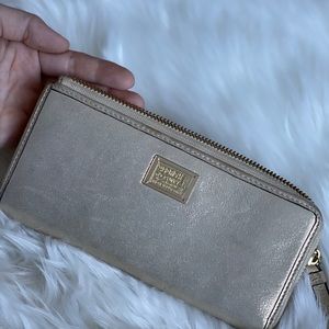 Coach Gold Poppy Wallet